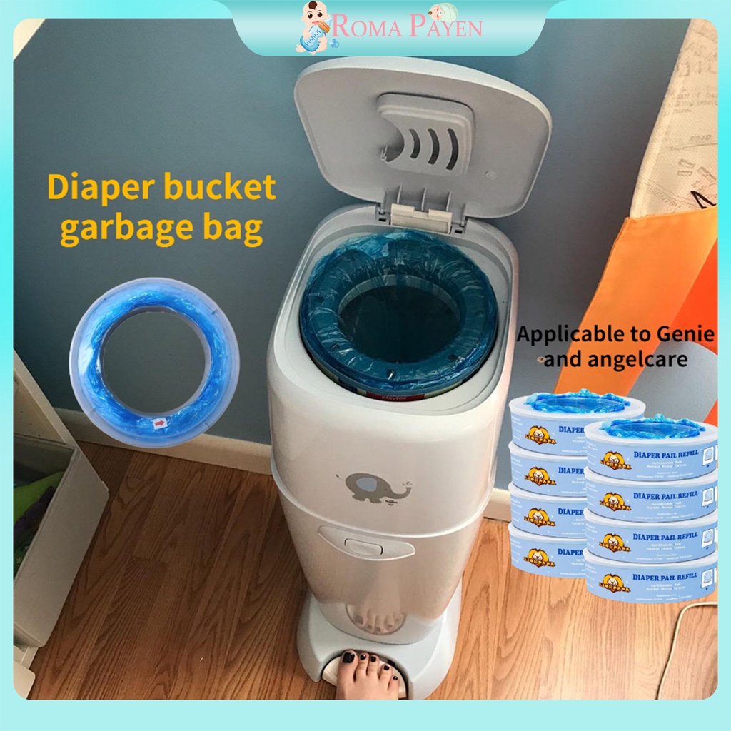 Baby Diaper Bucket Refill Bags Garbage Bag Diaper Genie Angel care