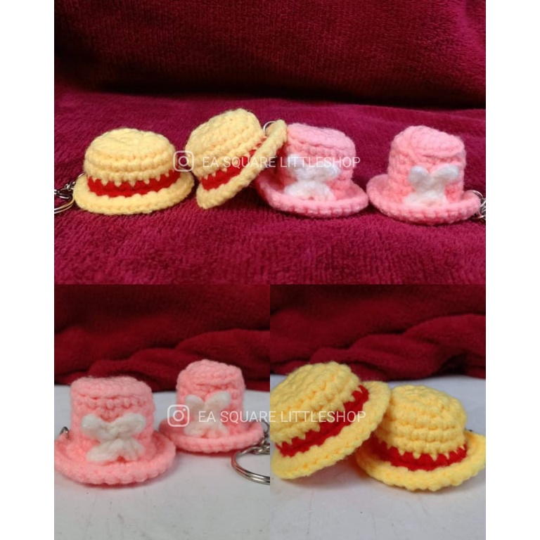 Crochet Luffy/Chopper Hat Keychain Shopee Philippines