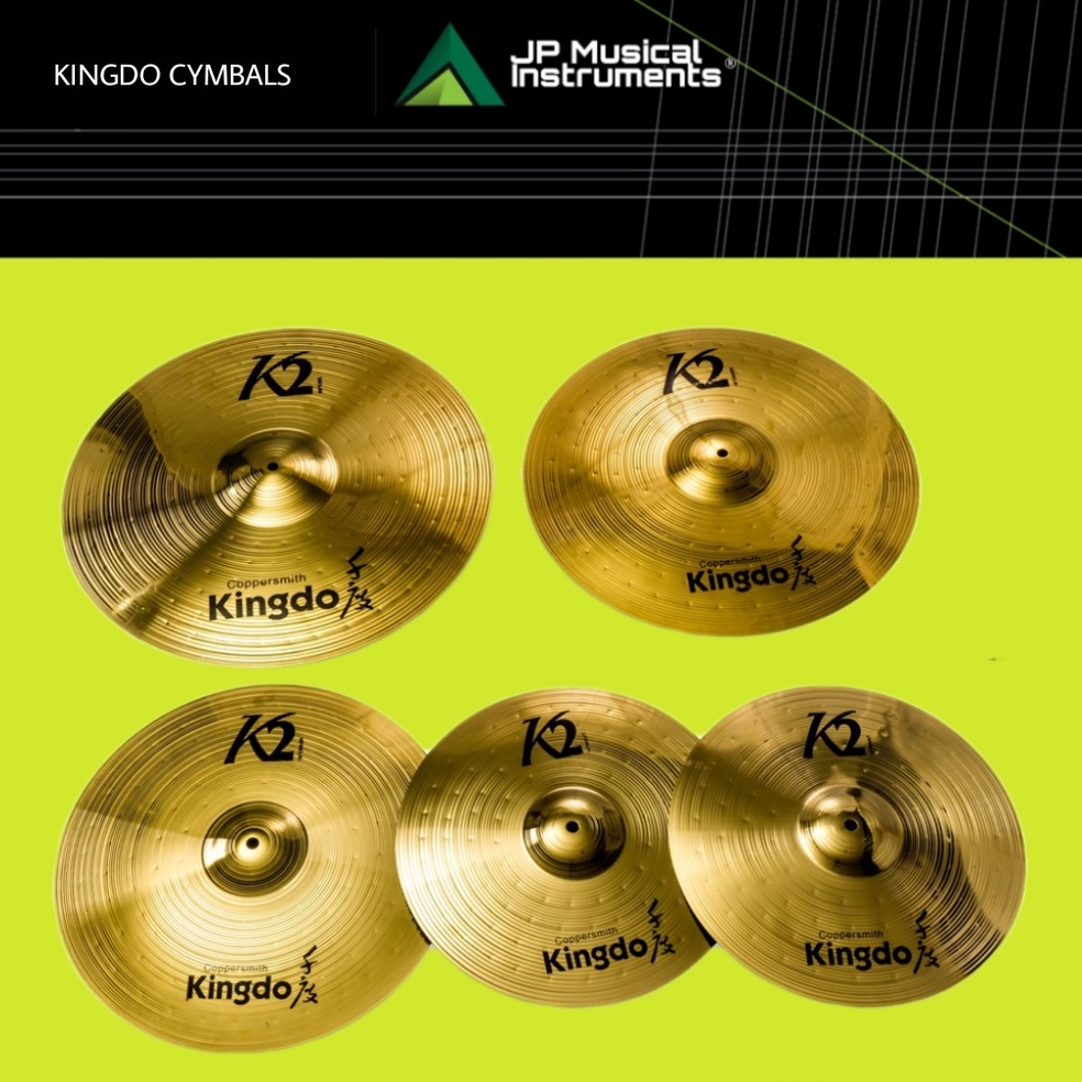 Kingdo Cymbals K2 Series 5 pcs Alloy Cymbal Set Shopee Philippines