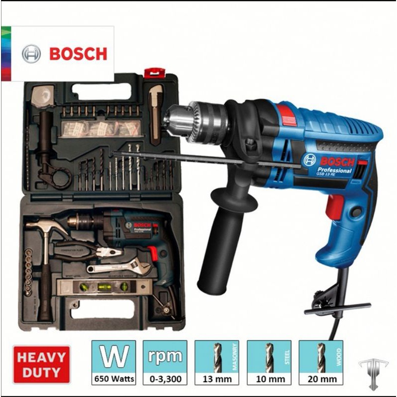 Bosch drill deals machine 650 watt