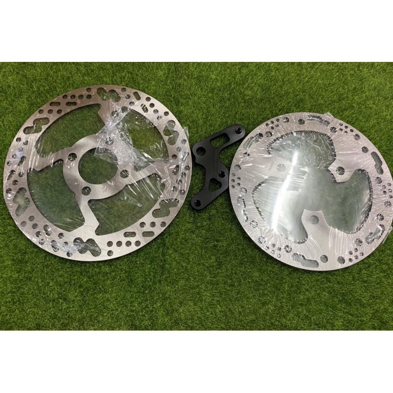 lighten disc front/rear raider150 w/bracket matt 220mm v1 | Shopee ...