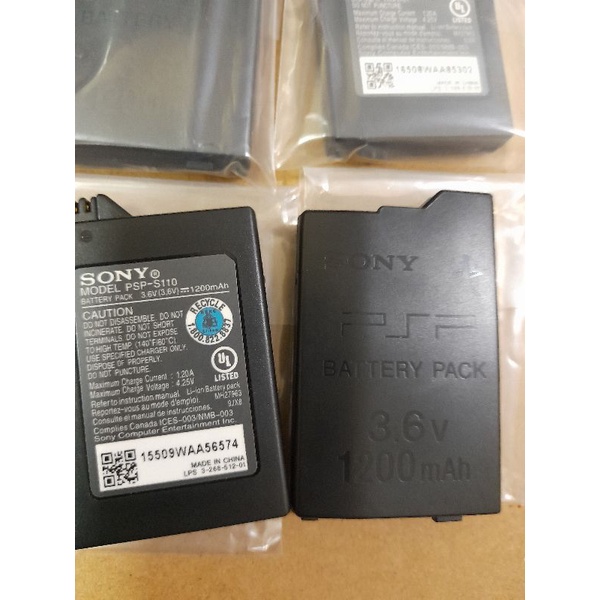 PSP SLIM BATTERY(MODEL 2000,3000) TESTED NO WARANTY. Shopee Philippines