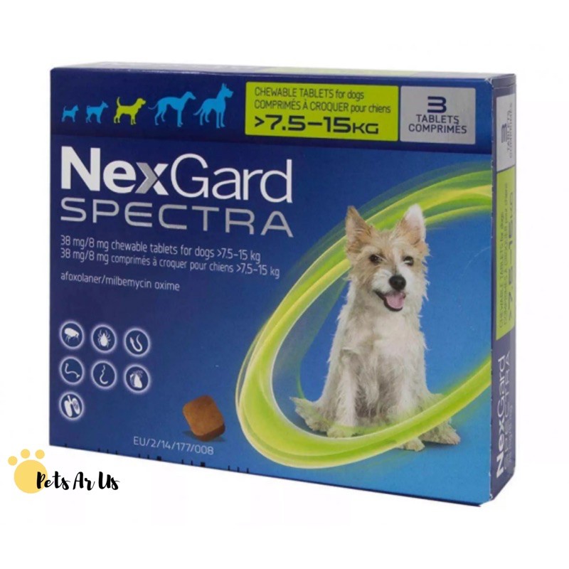 Nexgard Spectra for dogs 7.5-15kg | Shopee Philippines