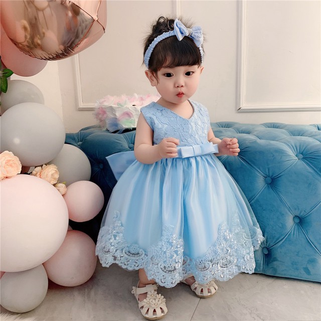 Baby Dress Christening Gown Baptism Clothes Newborn Kid Girls Birthday Princess Infant Party dresses Shopee Philippines