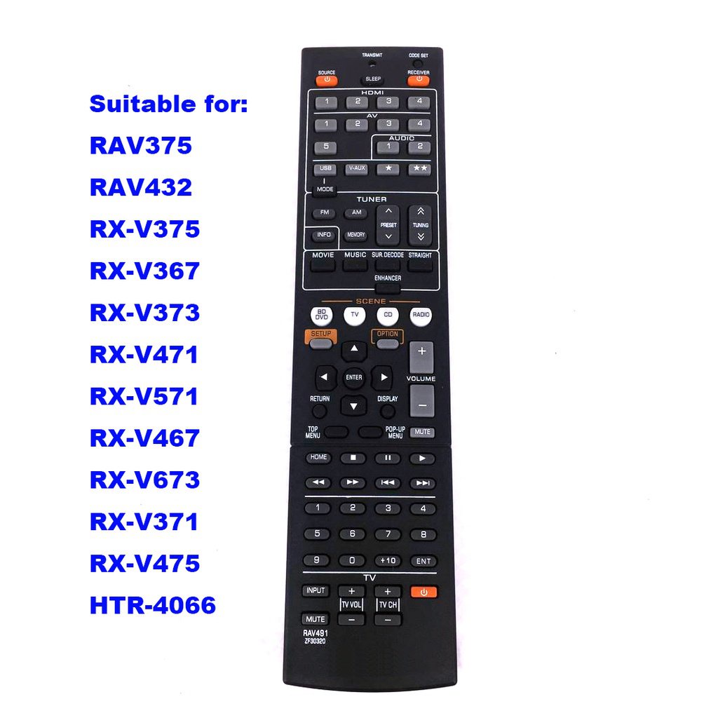 For YAMAHA Audio Video Receiver RAV491 RAV432 AV Receiver Radio TV ...