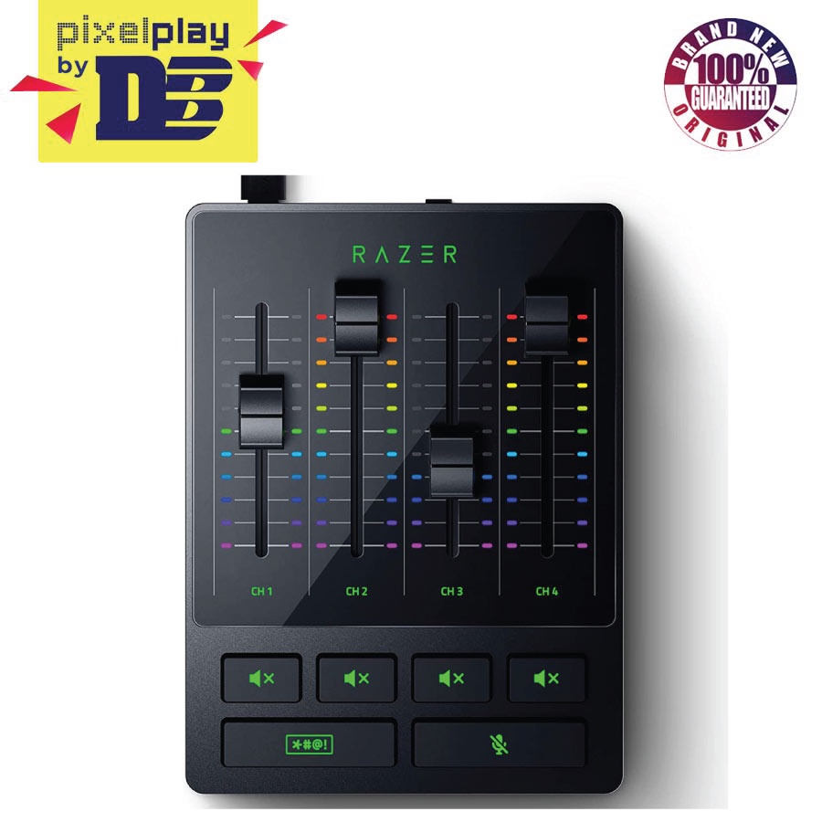Razer Audio Mixer All-In-One For Broadcasting And Streaming | Shopee ...