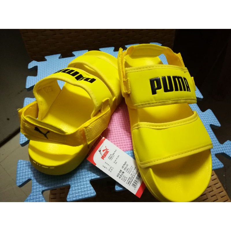 Puma best sale sandals cyan