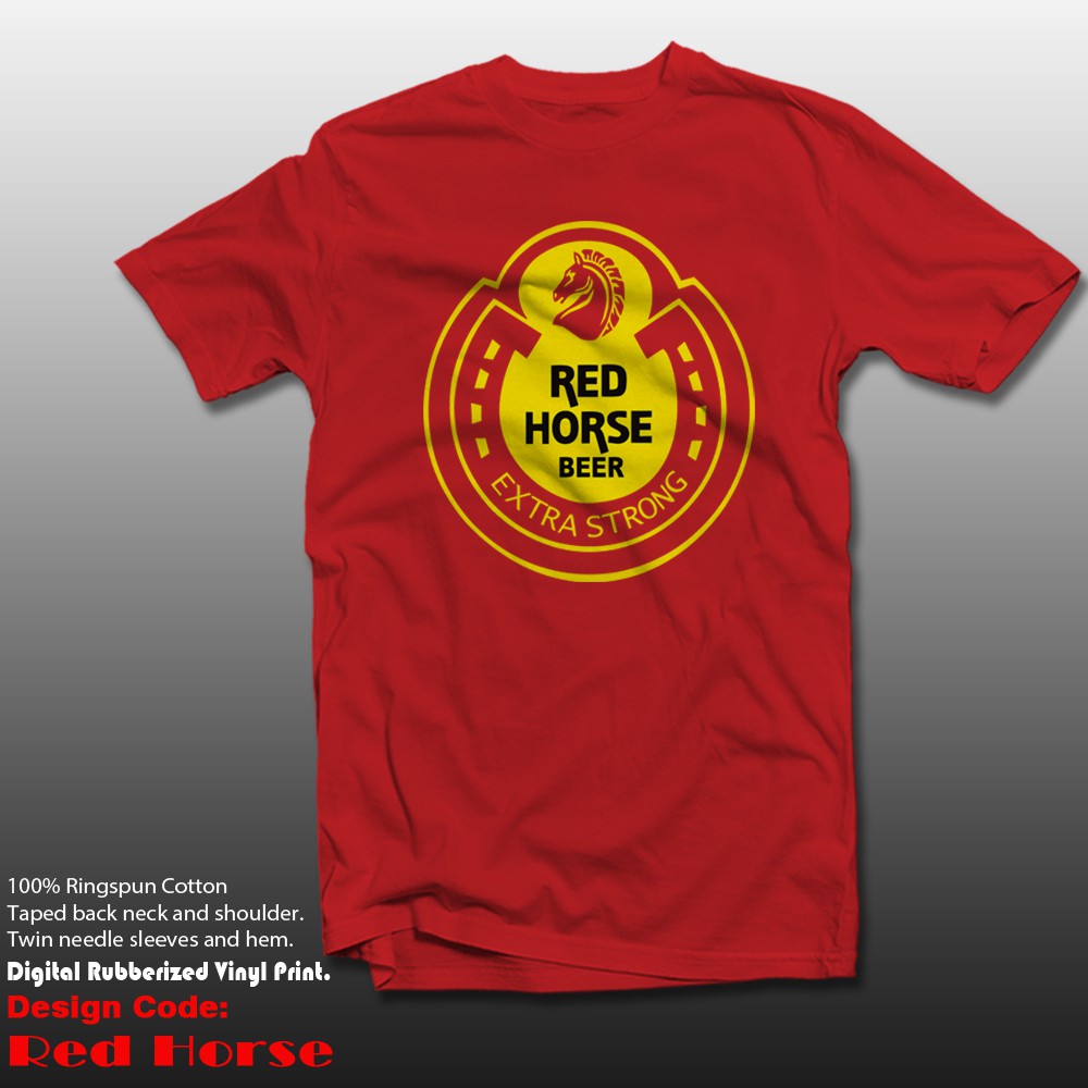 Red horse beer store shirt