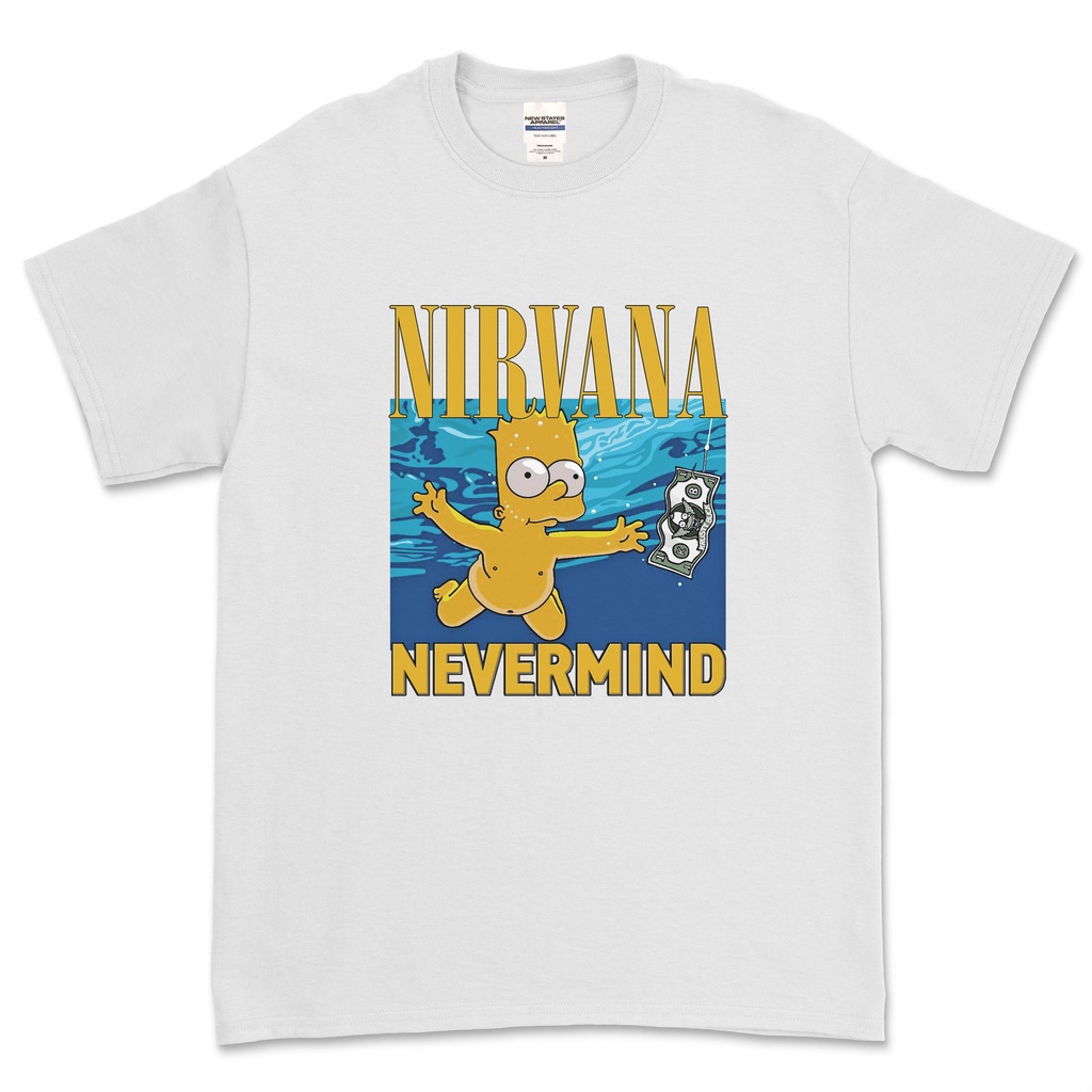 bart simpson nirvana t shirt