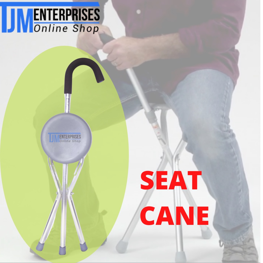 Dual Porpose Cane with Chair (Seat Cane) Shopee Philippines