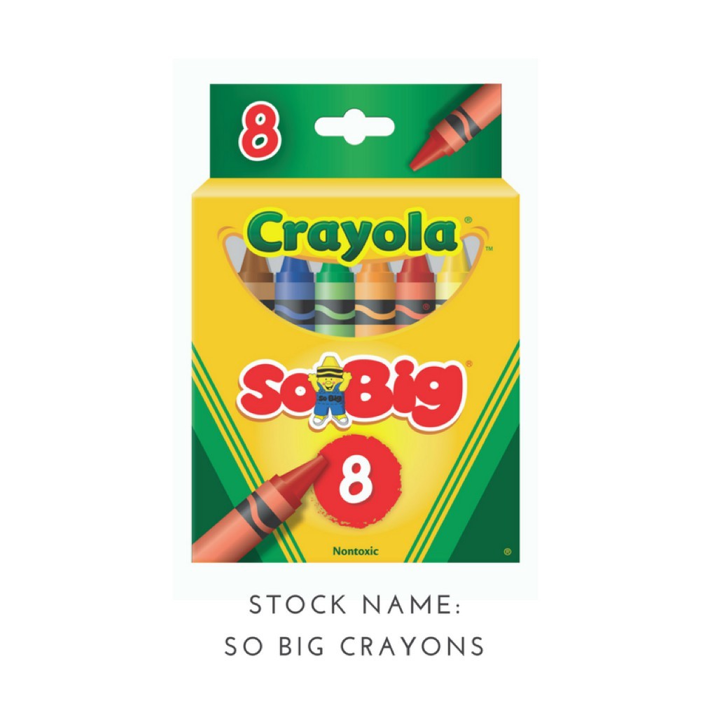 Crayola Philippines on X: Crayola So Big Crayons, for big and