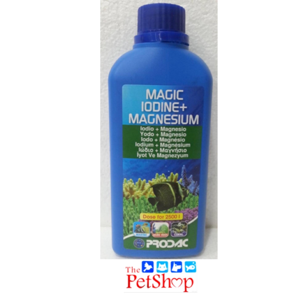 Prodac Magic Iodine+Magnesium Dose for 2500 l (250ml) | Shopee Philippines