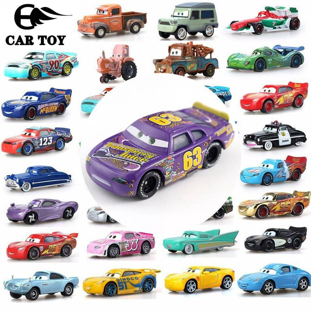 CAR TOYS 39 Style Pixar Cars 2 3 Lightning Mcqueen Mater Jackson Storm  Ramirez 1:55 Diecast Vehicle | Shopee Philippines