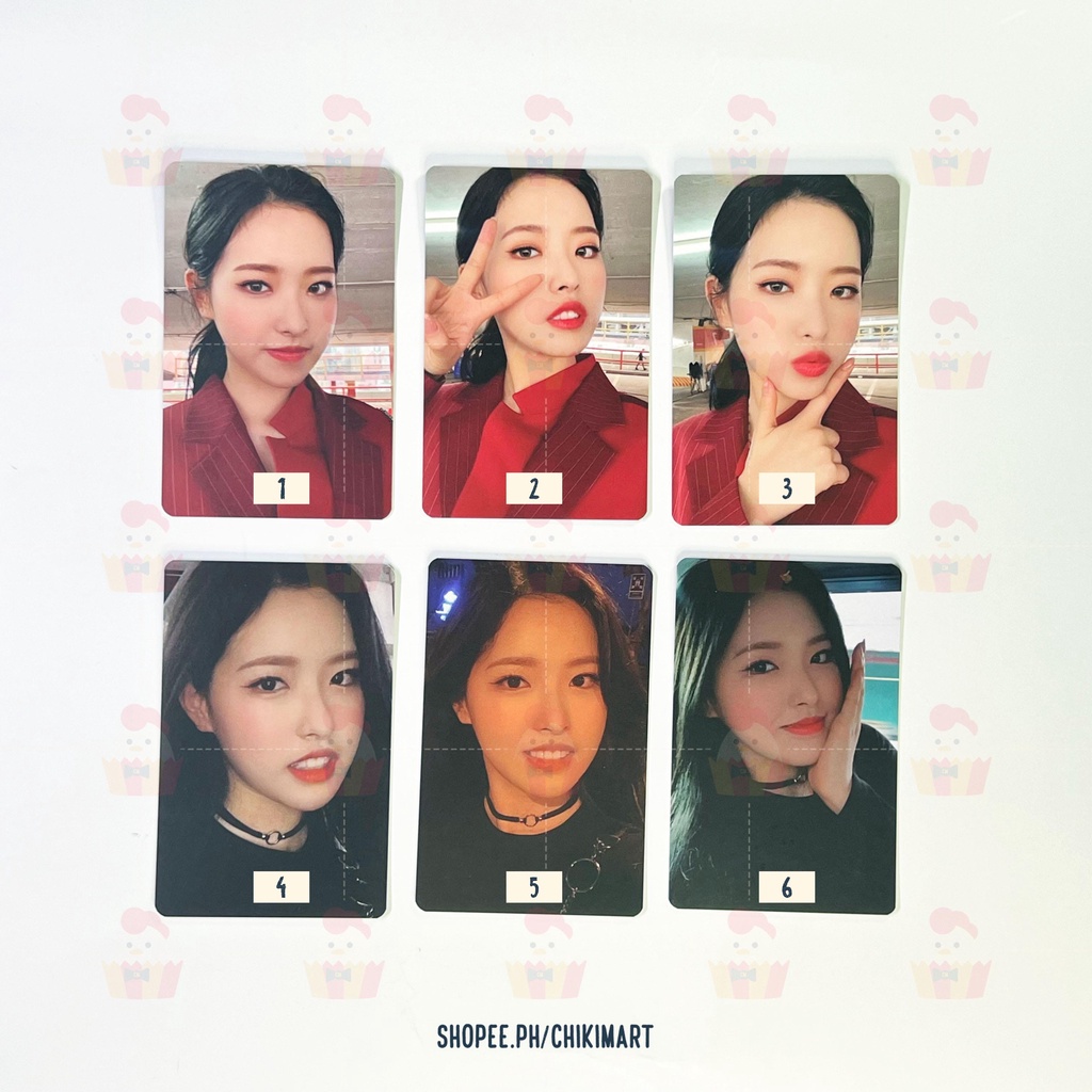 LOONA Olivia Hye Hash [#] Official Showcase Photocard | Shopee Philippines