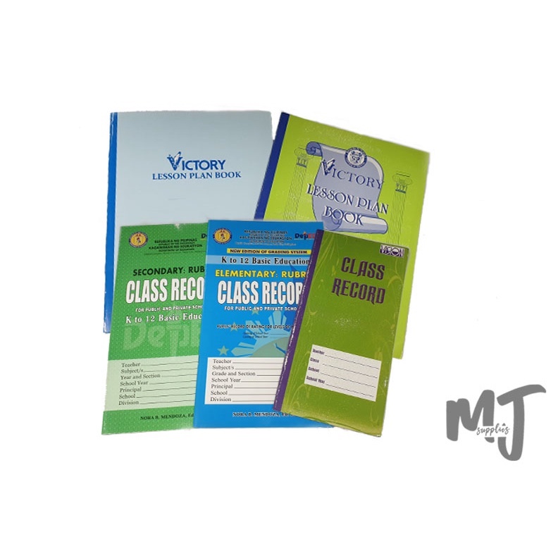 !!Bargain!!Victory/Standard Lesson Plan Book, Elementary & Secondary Class Record (Teacher's