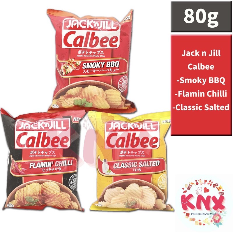 Jack n Jill Calbee potato chips 60 gram | Shopee Philippines