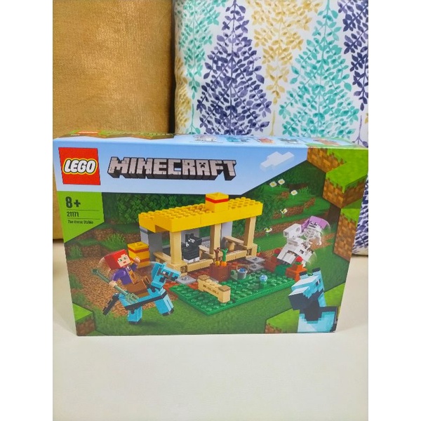 Lego Minecraft The Horse Stable 21171 Shopee Philippines