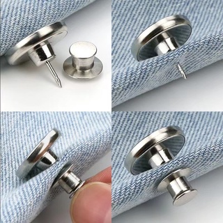 5pcs Button Extender For Pants, Adjustable Waist Button, Retractable  Waistband Expander, Random Color, No Sew Buttons, Easy To Use And No Tools  Requir