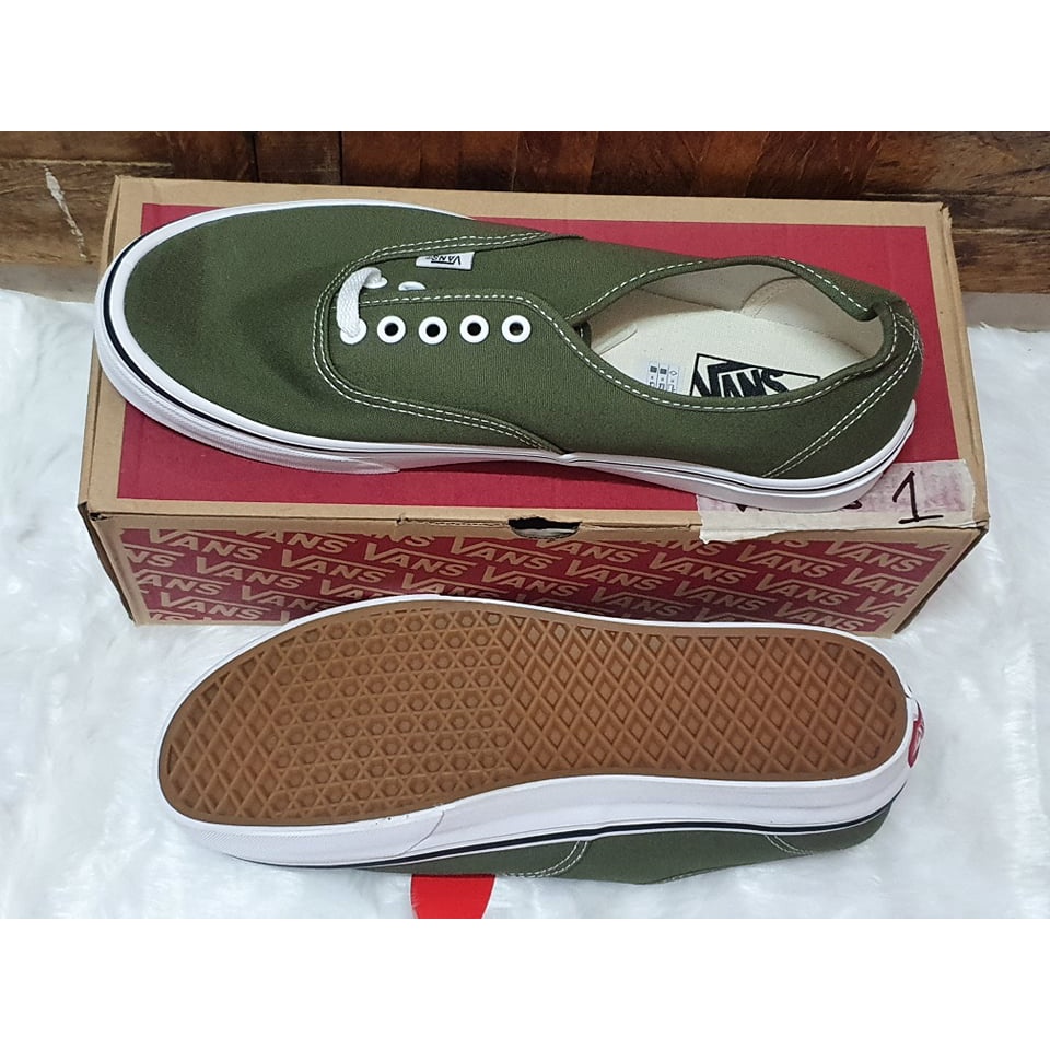 vans authentic winter moss