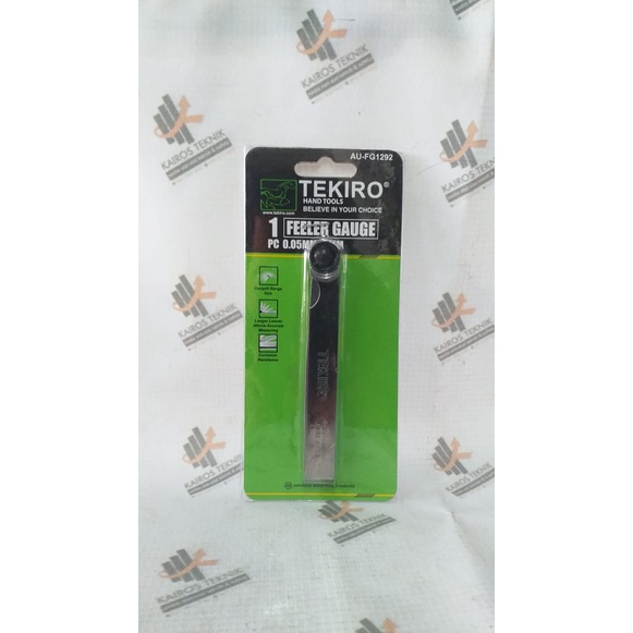 Tekiro Au Fg Feeler Gauge Gap Gauge Set Blades Original Shopee