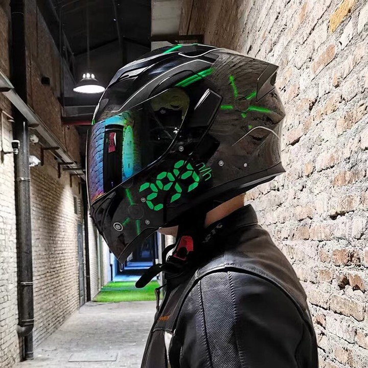 AIS Motorcycle Helmet High Quality Dual Lens Bike Racing Helmet