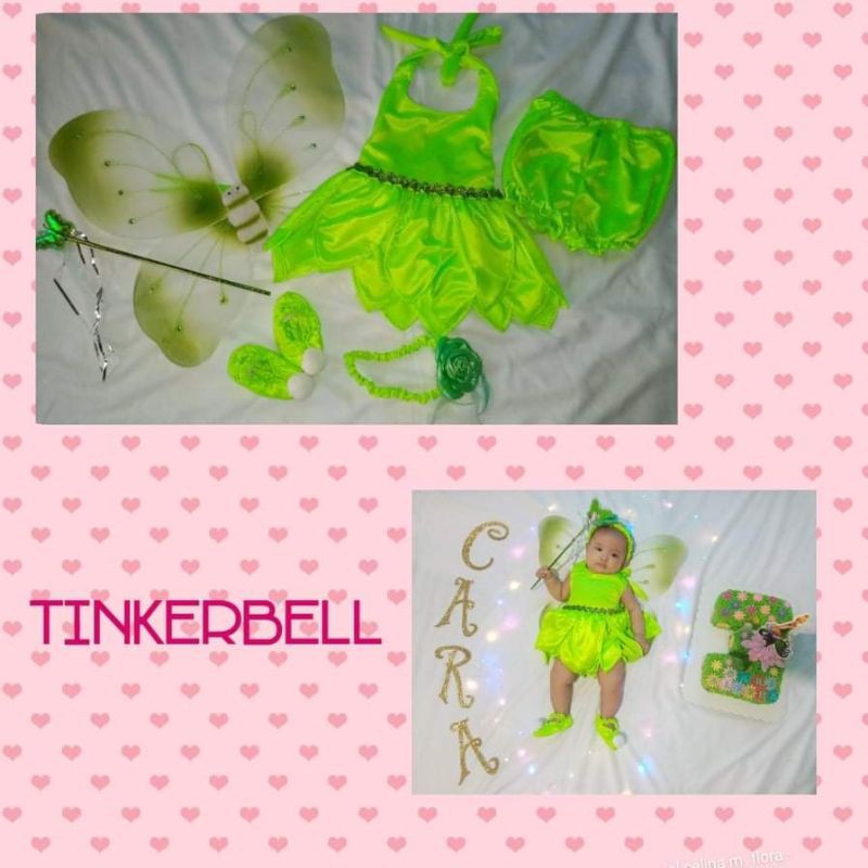 Tinkerbell costume best sale 12 months