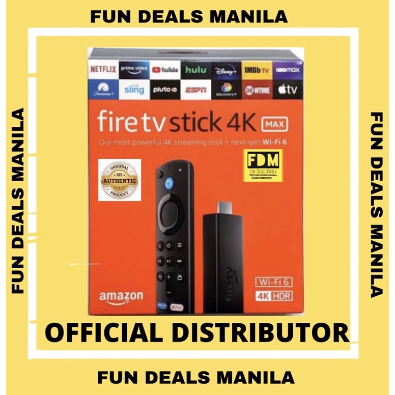 Fire TV Stick 4K Max Streaming Media Player with Alexa Voice Remote