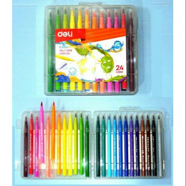 Colored deals felt pens