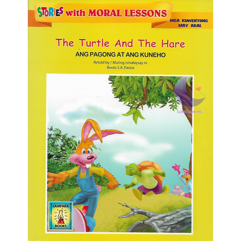 The Turtle and the Hare | Lampara Books | English Filipino Bilingual ...