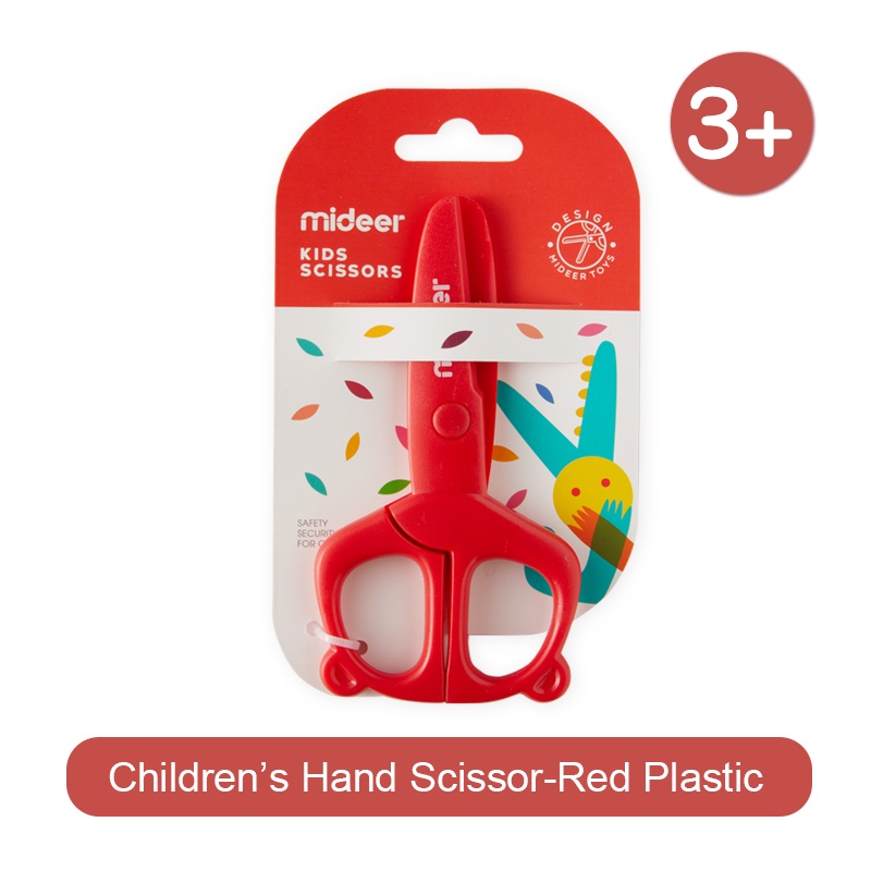 Mideer Round Head Kids Safety Scissors Preschool Training Scissors