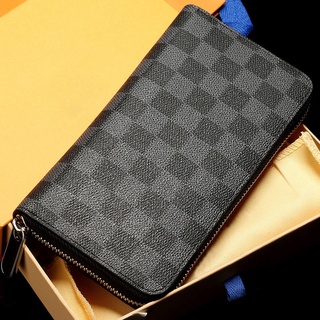 lv lc wallet men s European and American leather clutch bag men s