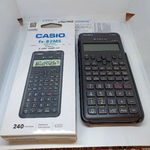 Casio scientific calculator outlet fx 82ms