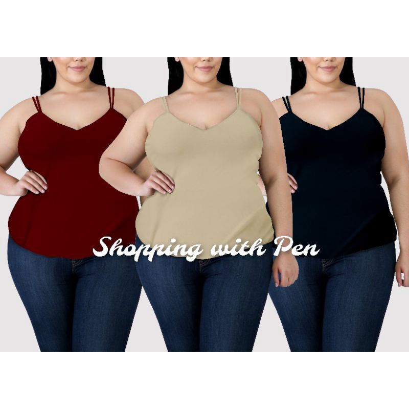 PLUS SIZE DOUBLE STRING | Shopee Philippines