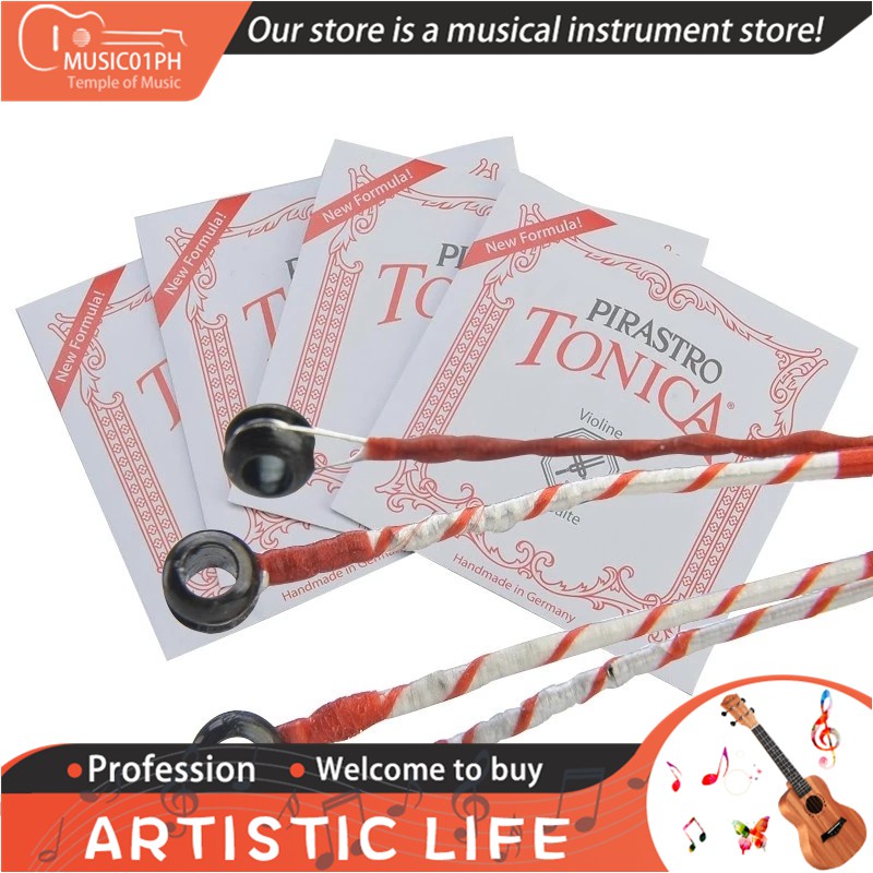 High Quality 4pcs/set Violin Strings String Chrome Steel Pirastro ...