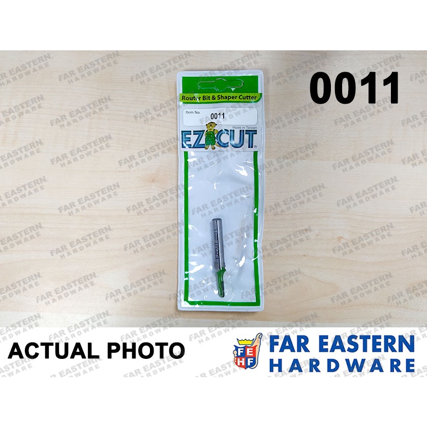 EZ CUT Router Bit Straight | Trimming | Flush Trim | V Groove Bits 1/4 ...