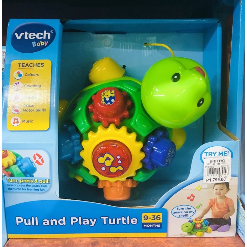 Vtech roll deals & learn turtle