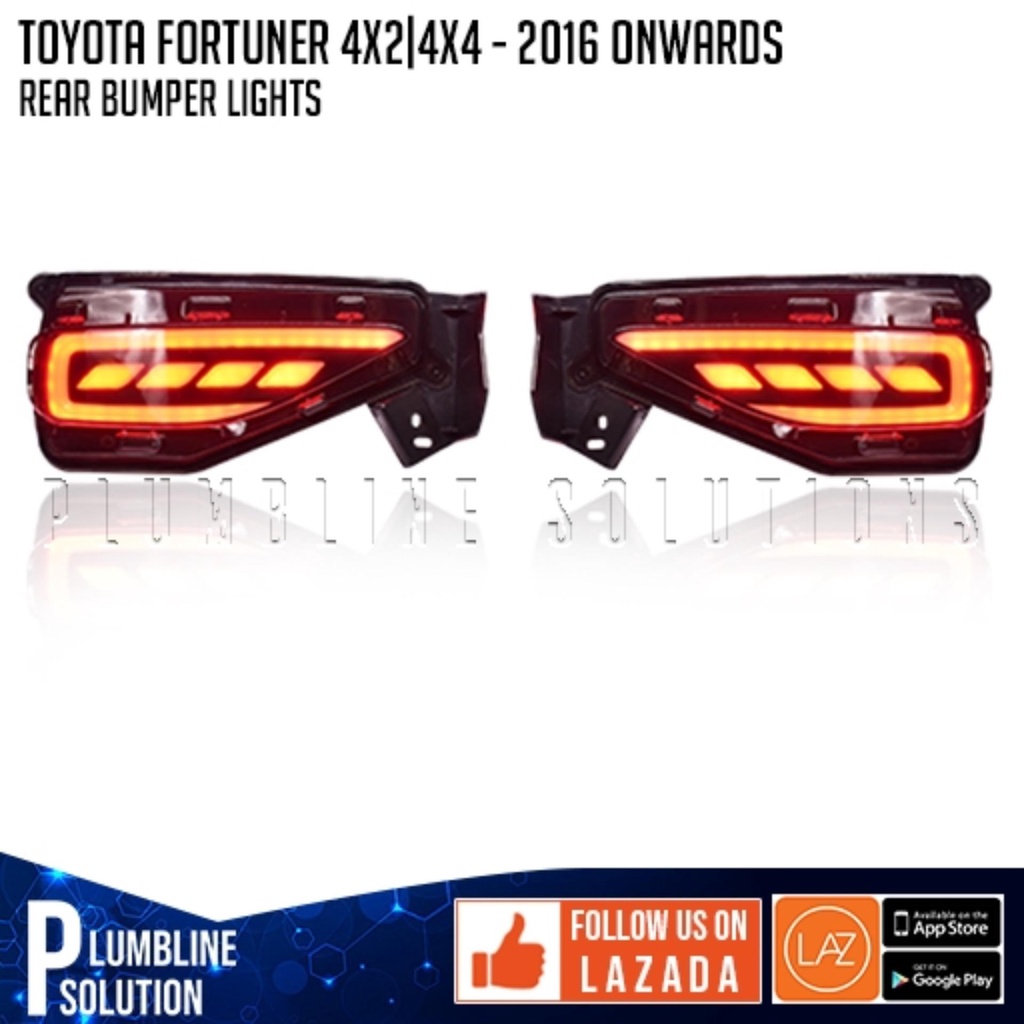 Rear Bumper Light Toyota Fortuner 2016 - 2023 Rear Bumper Light with ...