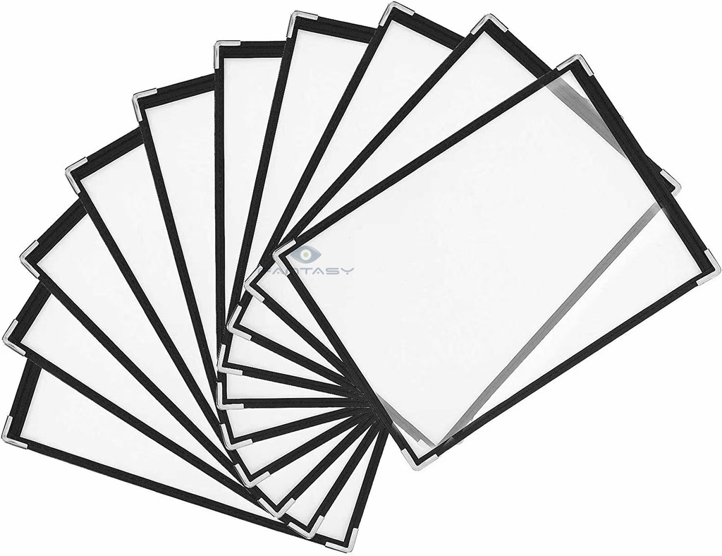 1 Page 2 Faces A4 Transparent Menu Covers Restaurant Menu Folder Menu ...