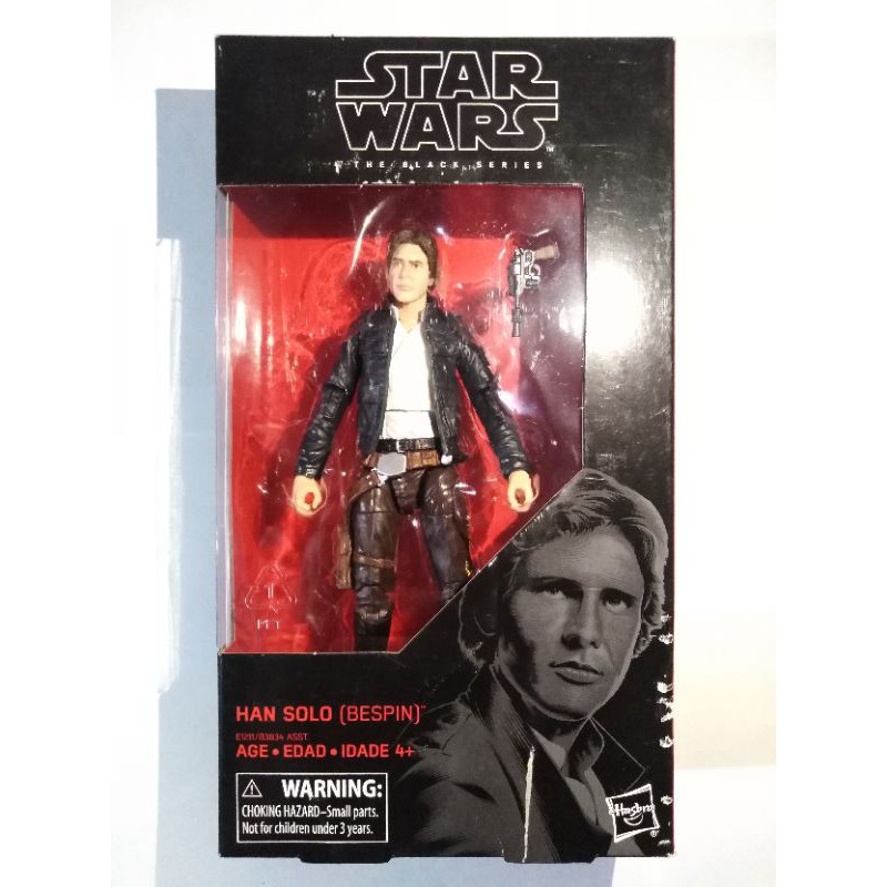 Han solo deals black series bespin