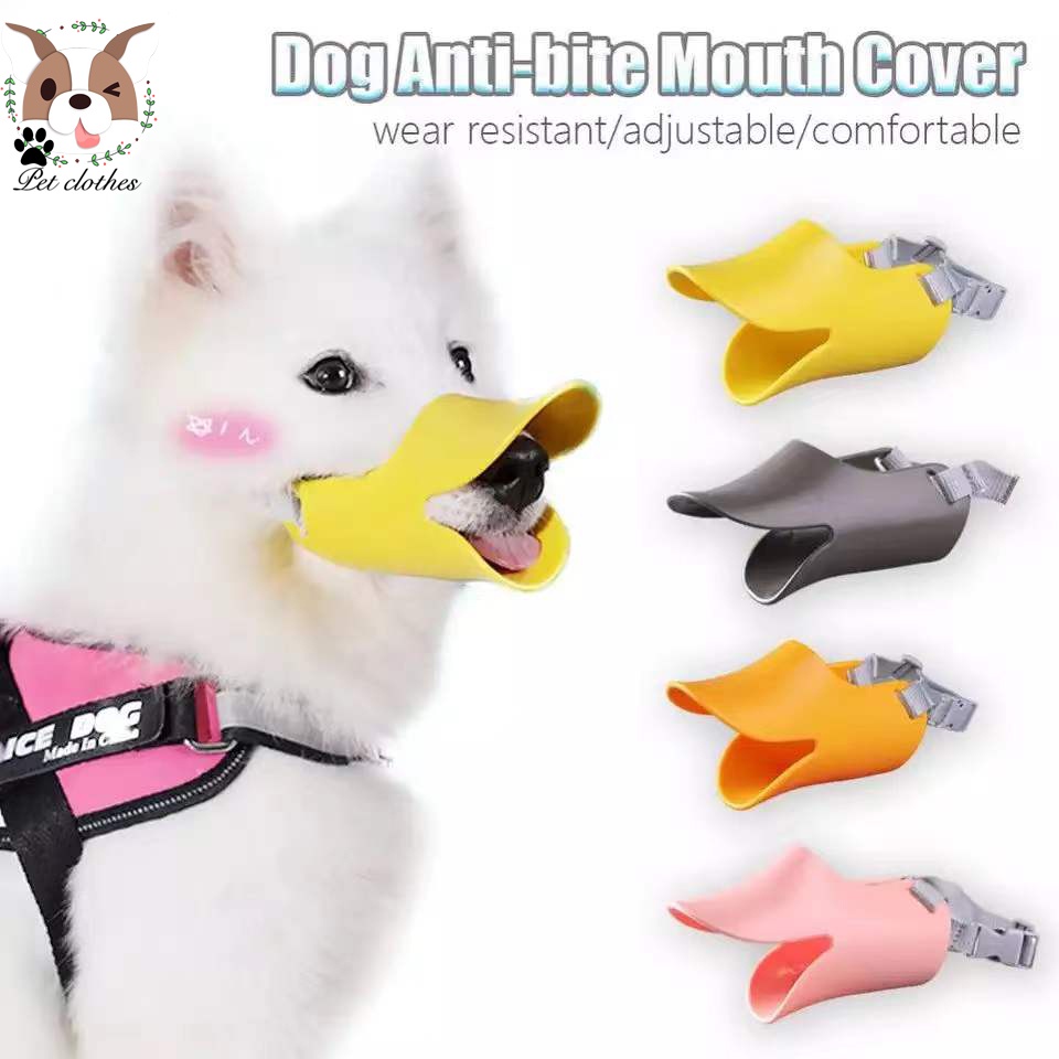 Duck muzzle for large hot sale dogs