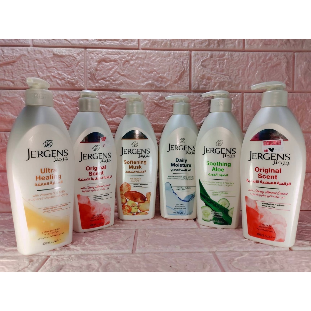 Authentic JERGENS Lotion 400ml MADE IN UAE EXP2025 Shopee Philippines