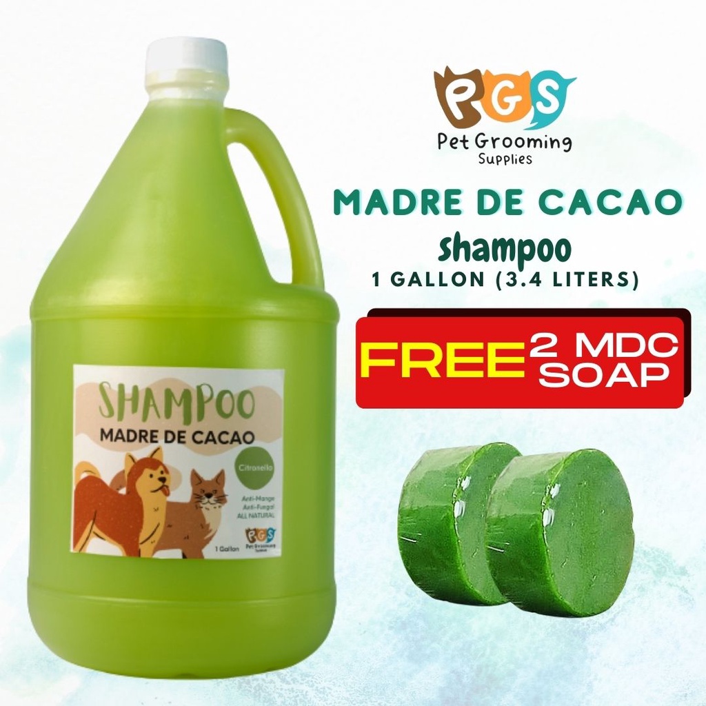 COD PET Shampoo Citronella Scent 1 Gallon with Free 2 MDC Soap Cat