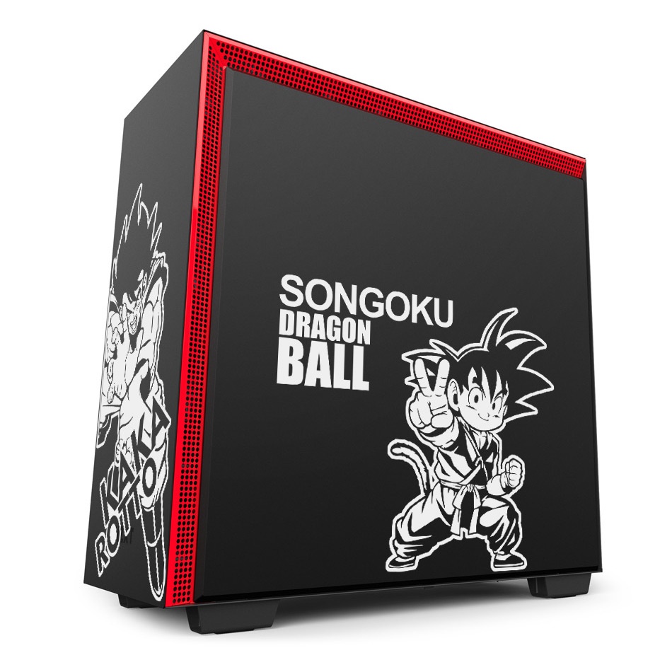 Dragon Ball Anime Stickers for PC Case Cartoon ATX Mid Tower Computer ...