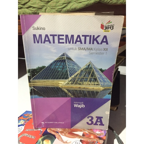 3A MATHEMATICS BOOK FOR HIGH SCHOOL CLASS XII CURRICULUM 2013 REVISION ...