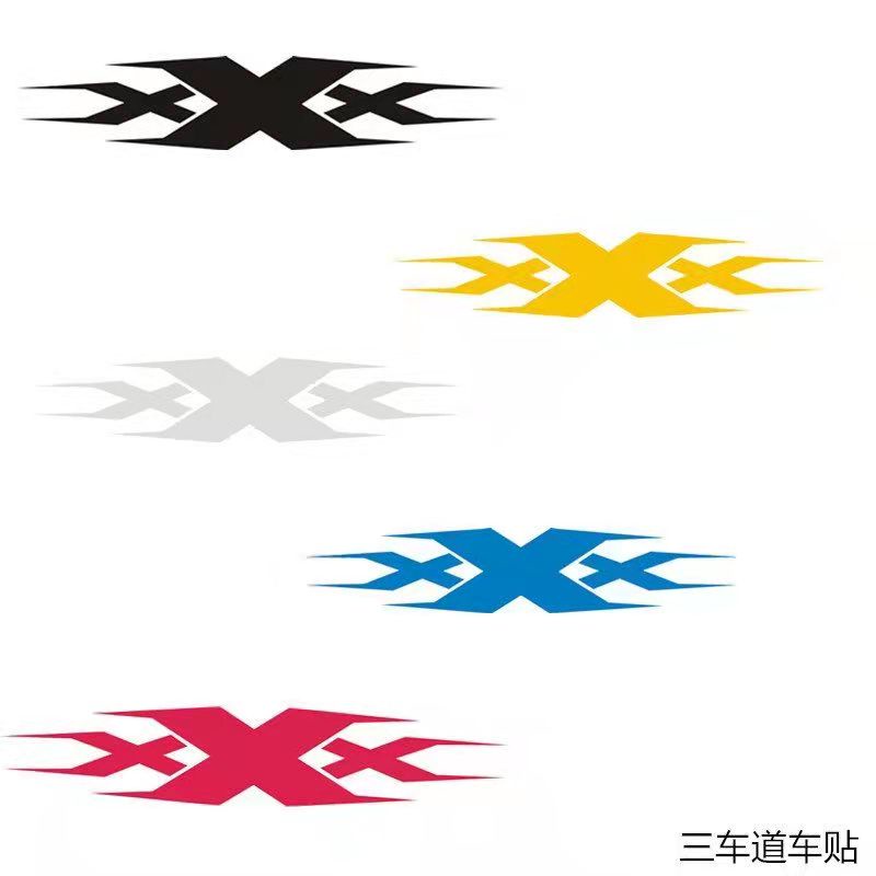 3X Empire Reflective Sticker Extreme Agent Laser Stickers Car ...