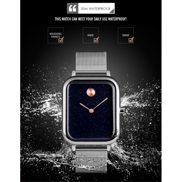 SKMEI 9187 Business Casual Men Quartz Wristwatch 30M Waterproof Luxury Steel Strap Women Dress Watch Shopee Philippines