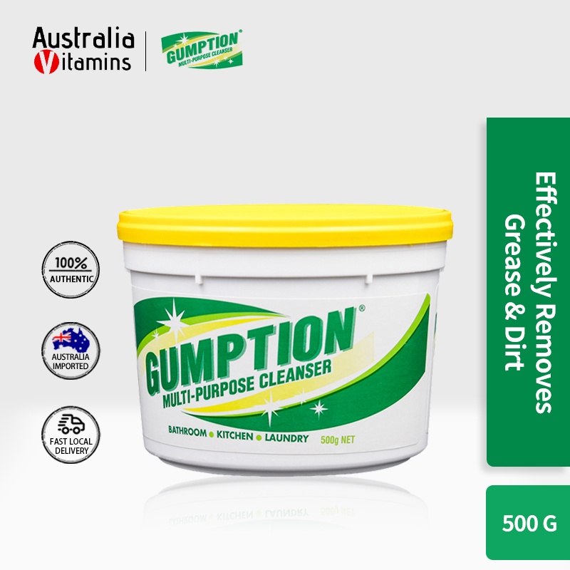 Gumption Paste Multi Purpose Cleanser 500g Shopee Philippines