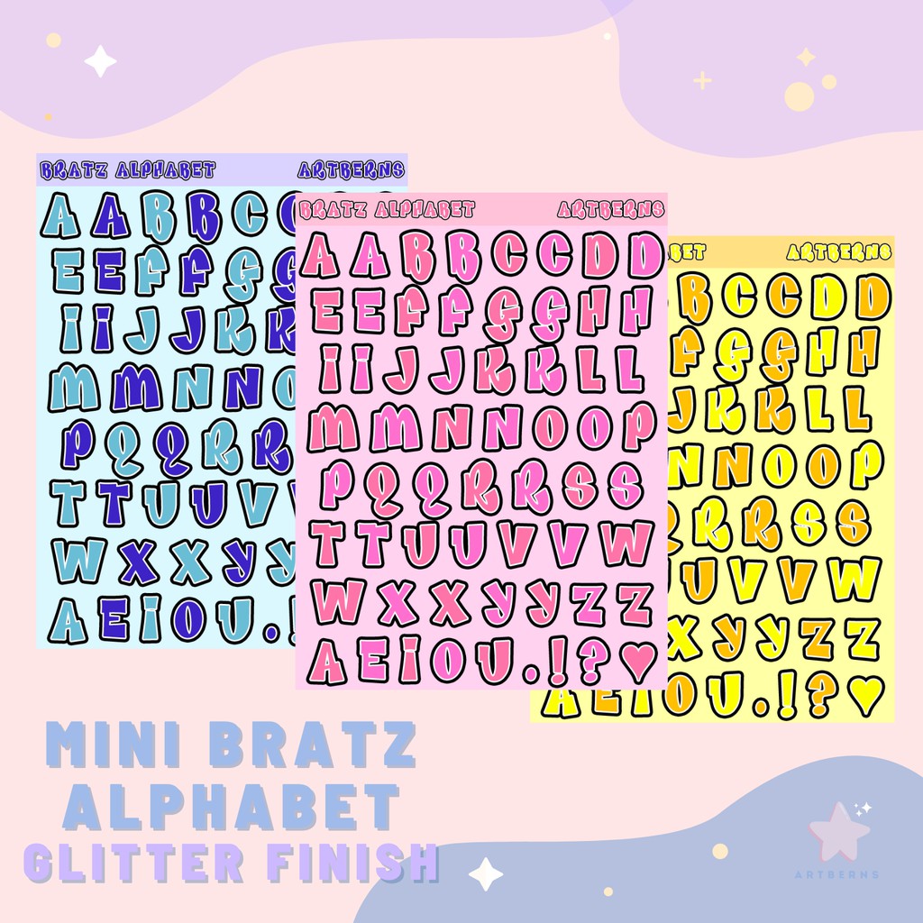 Bratz Font Svg, Bratz Alphabet Svg, Bratz Logo Svg, Png Dxf