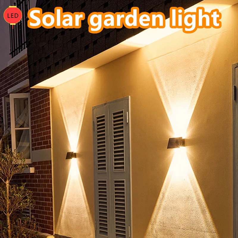 Solar 4/6 LED Solar Light Outdoor Lighting Garden Wall Lamp For Solar Led Light for Courtyard