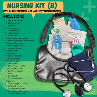 Nursing Kit / OB BAG / PHN KIT / Community Bag / Basic Kit (60 Items)
